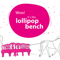 lollipop bench