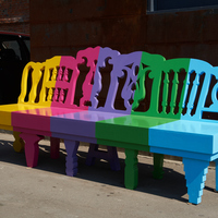 lollipop bench